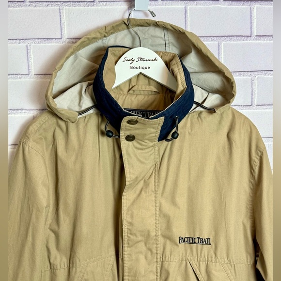 Vintage Pacific Trail Classic Men's Hooded Jacket Size M - Picture 9 of 10